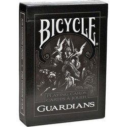 Bicycle Guardians Τράπουλα Πλαστικοποιημένη Μαύρη 1020181