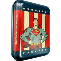 Cartamundi DC Comics Superman Τράπουλα Κόκκινη 11420025