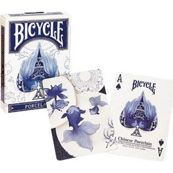 Bicycle Porcelain Τράπουλα Πλαστικοποιημένη Μπλε 1031206