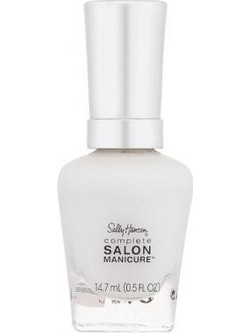 Sally Hansen Complete Salon 011 White Here White Now Gloss Βερνίκι Νυχιών Μακράς Διαρκείας 14.7ml