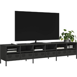 vidaXL Έπιπλο Τηλεόρασης Μεταλλικό Μ202xΠ39xΥ43.5cm 3307155