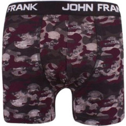 John Frank Skull Ανδρικό Μποξεράκι Μπορντό JFBD267