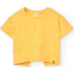 Boboli Παιδικό T-Shirt Κοντομάνικο Κίτρινο 401117-1216