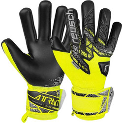 Reusch Attrakt Gold X NC Γάντια Τερματοφύλακα Μαύρα Κίτρινα 5570955-2025