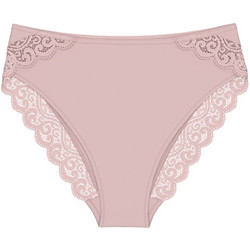 Triumph Amourette Γυναικείο Slip με Δαντέλα Ροζ 10210688-1347
