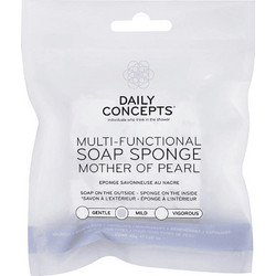 Daily Concepts Multi-Functional Soap Sponge Mother Of Pearl Σφουγγάρι Μπάνιου για Καθαρισμό & Απολέπιση