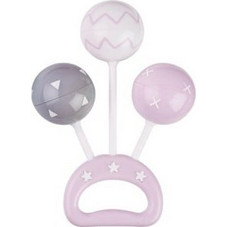 Saro Pink Balls Κουδουνίστρα Μαράκα για Νεογέννητα