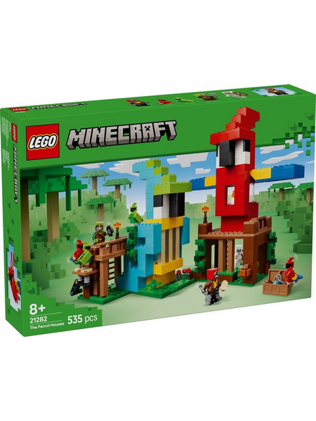 Lego Minecraft The Parrot Houses για 8+ Ετών 21282
