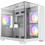 Antec CX600M Trio White Gaming Mini Tower Κουτί Υπολογιστή RGB με Πλαϊνό Παράθυρο