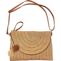 SUMMERtiempo 42-3113 Γυναικείο Νεσεσέρ Παραλίας 28x20cm Καφέ