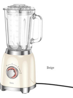 Hoco HJD21A Μπλέντερ με Γυάλινη Κανάτα 1.5lt 600W