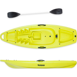 SCK Hoppy Πλαστικό Kayak 1 Ατόμου Κίτρινο 0201-19550