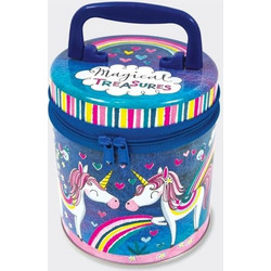 Rachel Ellen Designs Magical Treasures Unicorn Παιδικό Νεσεσέρ Ταξιδίου 12x12x13cm Μπλε