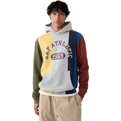 Gap Colorblock Athletic Ανδρικό Φούτερ με Κουκούλα & Τσέπες Πολύχρωμο 520599-000