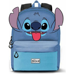 Karactermania Lilo & Stitch Σχολική Τσάντα Πλάτης Δημοτικού Γαλάζια 06353