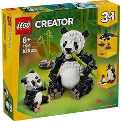 Lego Creator 3-in-1 Wild Animals: Panda Family για 8+ Ετών 31165