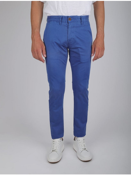 Explorer Ανδρικό Παντελόνι Chino Ελαστικό Slim Εφαρμογή Μπλε S15-PA-106