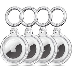 Tech-Protect ICON AirTag Clear 4-pack