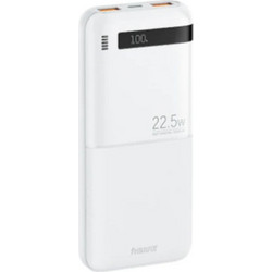 Remax Piloteer Series Power Bank 10000mAh 22.5W με 2 Θύρες USB-A & Θύρα USB-C Power Delivery White