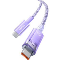Baseus Explorer Braided USB-C to USB-C 100W 1m Purple P10319703221-01