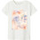 Name It Παιδικό T-Shirt Κοντομάνικο Λευκό Σομόν 13238726