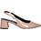 Guess Zabela Γόβες Slingback Λουστρίνι με Χοντρό Χαμηλό Τακούνι Nude FLPZABPAF05