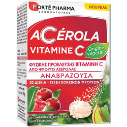 Forte Pharma Acerola Vitamin C 20 Αναβράζοντα Δισκία