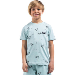 District75 Παιδικό T-Shirt Κοντομάνικο Γαλάζιο 125KBSS-383-0C8