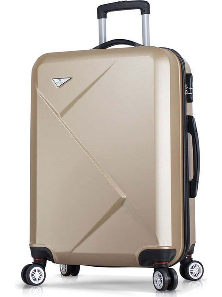 My Valise Diamond 853MYV1101 Βαλίτσα Μεσαία 67x43x28cm με 4 Ρόδες Χρυσή
