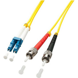 Lindy LC-ST Καλώδιο Οπτικής Ίνας 5m Yellow 47463