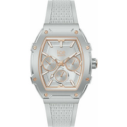 Ice Watch Γυναικείο Ρολόι Χρονογράφος με Γκρι Καουτσούκ Λουράκι IC022862