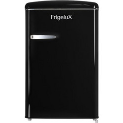 Frigelux R4TT108RNE Retro Μονόπορτο Ψυγείο 108lt Υ89.5xΠ55xΒ57.5cm Μαύρο