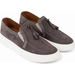 Northway Ανδρικά Μοκασίνια Loafers Καστόρινα Ανθρακί 925