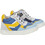 GBB Tilti Παιδικά Sneakers Λευκά Μπλε Κίτρινα AJ653-52
