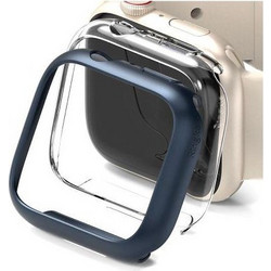 Ringke Slim 2-pack Πλαστική Θήκη για Apple Watch 7 / 8 41mm Μπλε Διαφανής