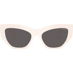 Vogue VO5607S-312487 Γυναικεία Γυαλιά Ηλίου Πεταλούδα Κοκάλινα Λευκά με Μαύρο Φακό