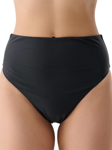 4F Ψηλόμεσο Αθλητικό Bikini Slip Μαύρο 4FWSS25UBKBF073-20S