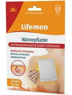 Lifemed Θερμαντικό Έμπλαστρο 9.5x13cm 1τμχ