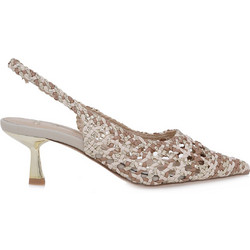 Exe Γόβες Slingback με Λεπτό Χαμηλό Τακούνι Εκρού U470085131L4