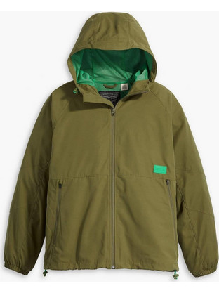 Levi's Ανδρικό Μπουφάν Χειμωνιάτικο Softshell Χακί A5762-0002