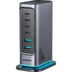 Joyroom JR-TCM02 Βάση Φόρτισης με 2 Θύρες USB-A & 4 Θύρες USB-C 65W Power Delivery