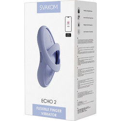 Svakom Echo 2 Finger Vibrator Κλειτοριδικός Δονητής Μωβ
