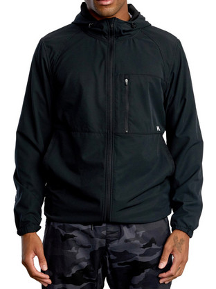RVCA Ανδρικό Μπουφάν Softshell Μαύρο AVYJK00123-BLK