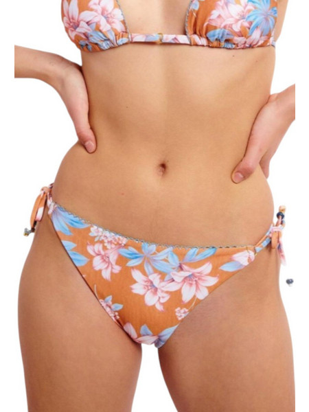 Banana Moon Bikini Slip Floral Rusted Γαλάζιο TAKA-PALAPAS-JYO82