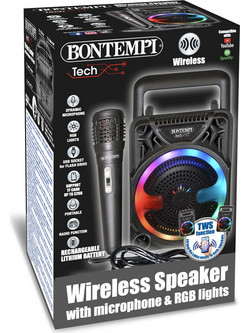 Bontempi 49-1000 Σύστημα Kαραόκε με Ενσύρματο Μικρόφωνο