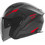 NOX N130 Myst Black Red Κράνος Μηχανής Jet 1550gr