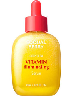 Eqqualberry Vitamin Illuminating Ενυδατικό Serum Προσώπου για Πανάδες & Λάμψη με Βιταμίνη C 30ml