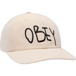 Obey Ανδρικό Καπέλο Jockey Υφασμάτινο Μπεζ 100580405-UBL