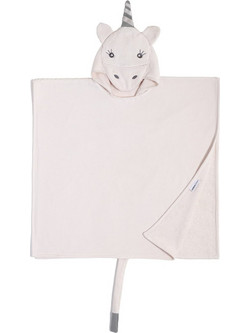 Nima Unicorn Παιδικό Πόντσο Θαλάσσης Ροζ 70x70cm