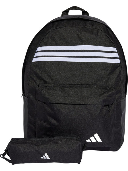Adidas Classic 3-Stripes Παιδική Τσάντα Πλάτης Μαύρη JZ3321